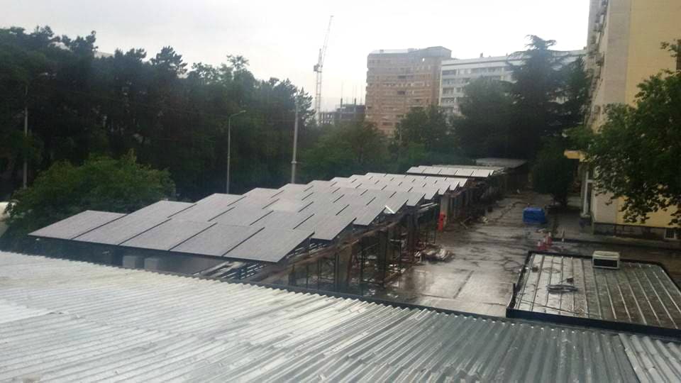 ილიაუნი მზის ენერგიით მიღებული ელექტროენერგიით მომარაგდება
