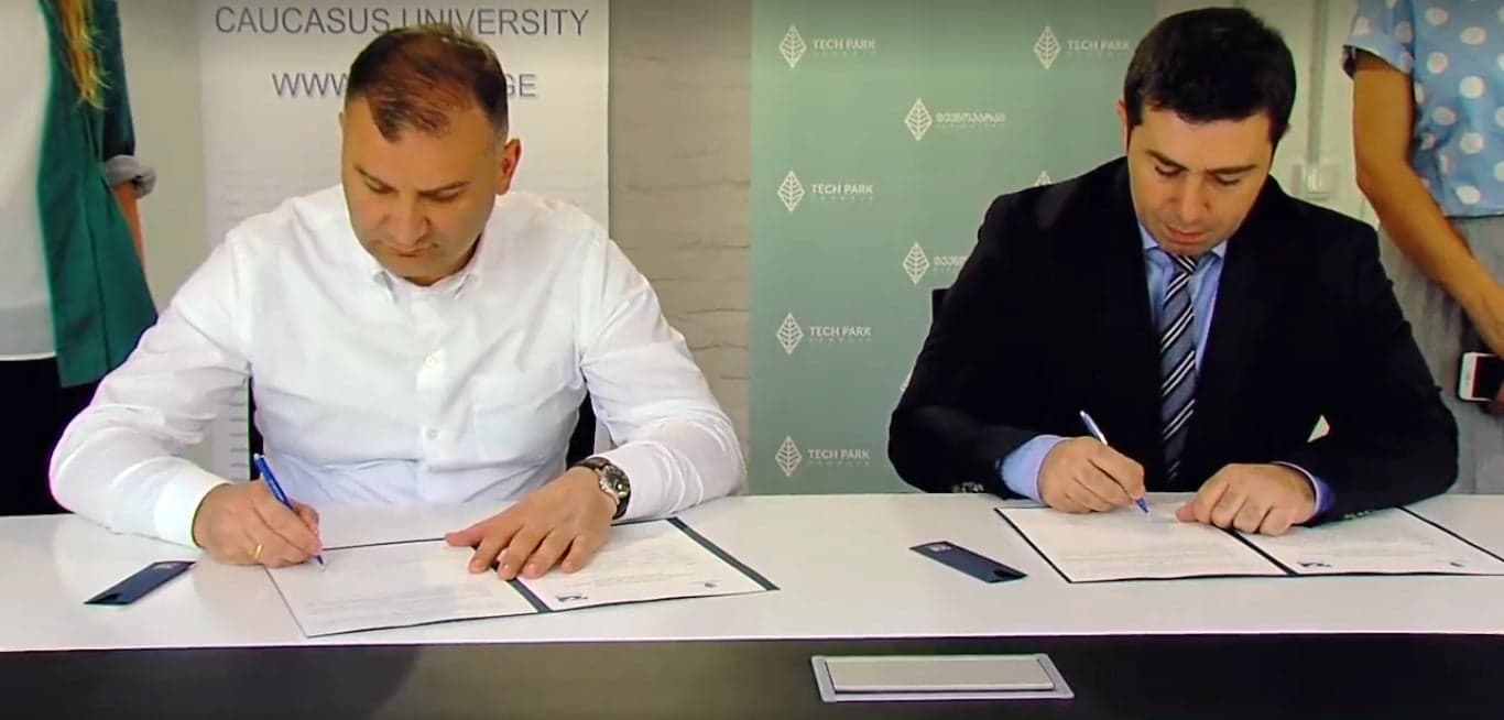 საქართველოს ინოვაციების და ტექნოლოგიების სააგენტომ და კავკასიის  უნივერსიტეტმა მემორანდუმი გააფორმეს
