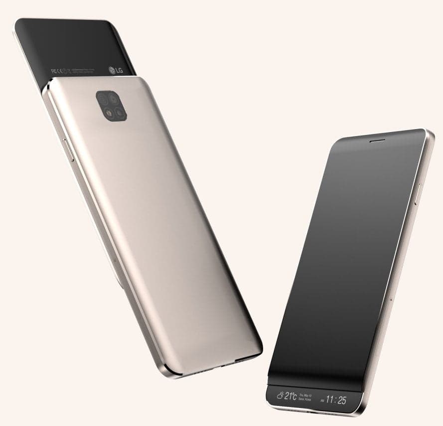 LG V30 შესაძლოა ორ ეკრანიანი სლაიდერი აღმოჩნდეს