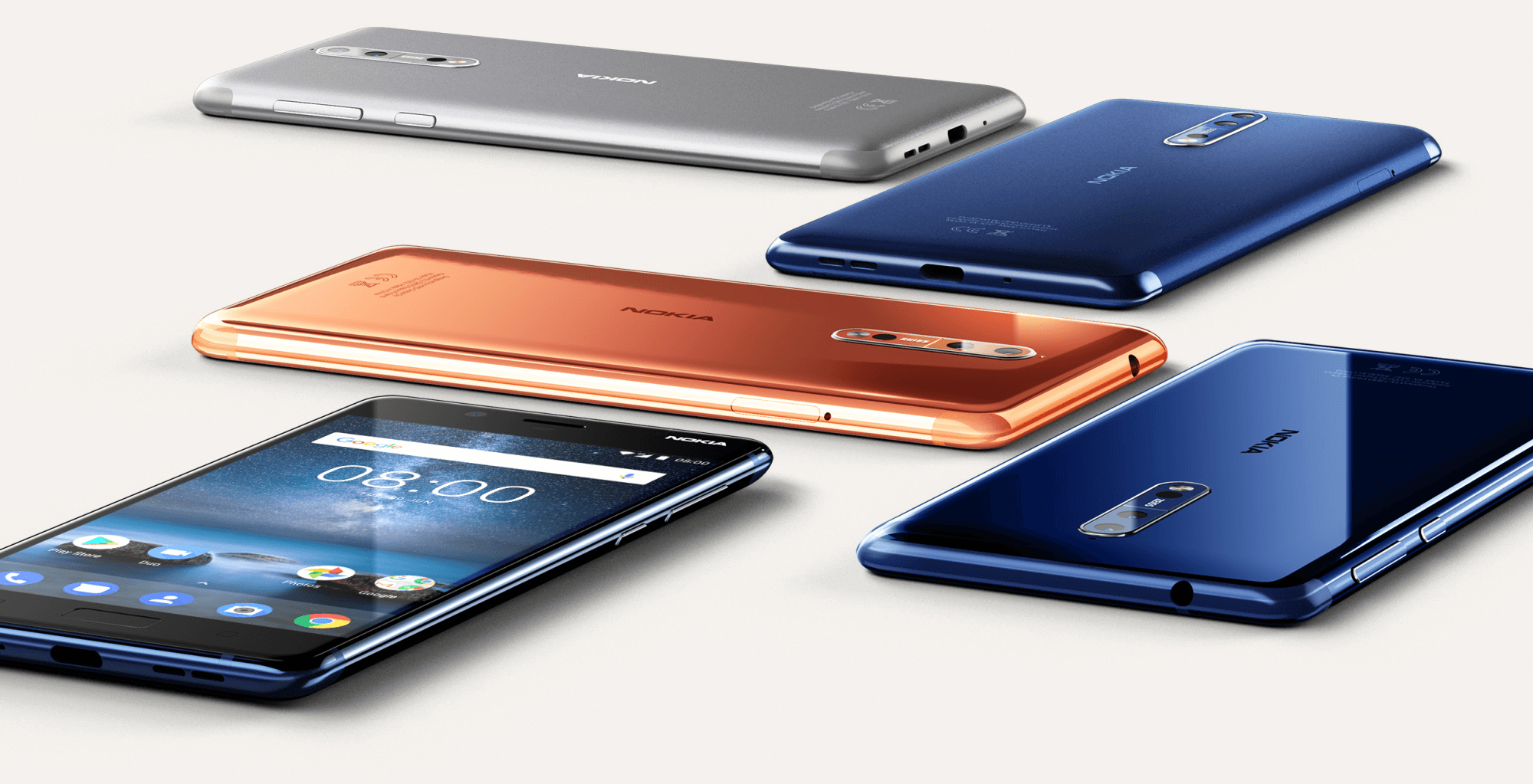 Nokia 8 ოფიციალურად წარმოადგინეს