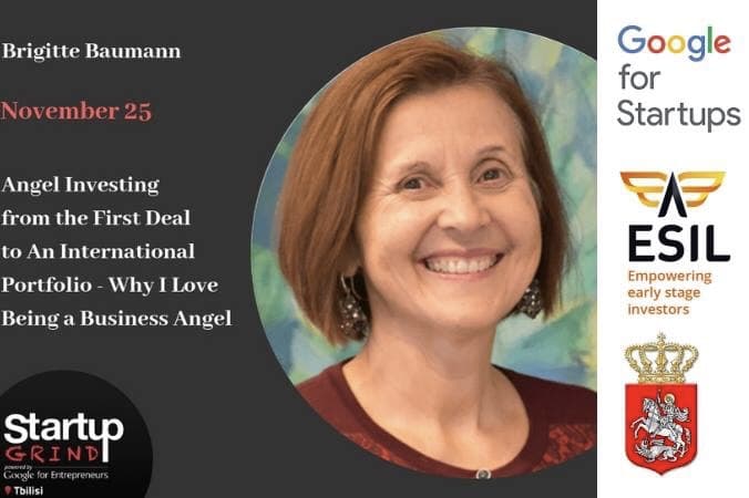 ბრიჯიტ ბომანი Startup Grind თბილისს ეწვევა