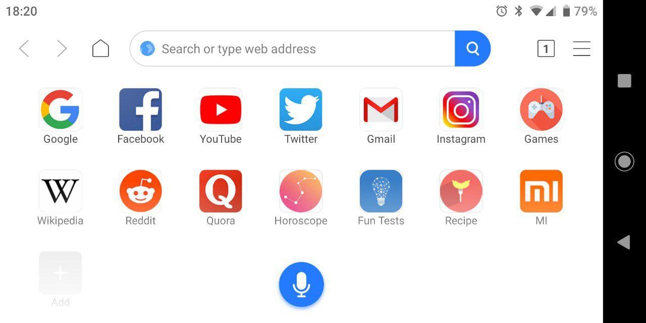 Xiaomi Mint Browser – ახალი მსუბუქი და სწრაფი ბრაუზერი სმარტფონებისთვის