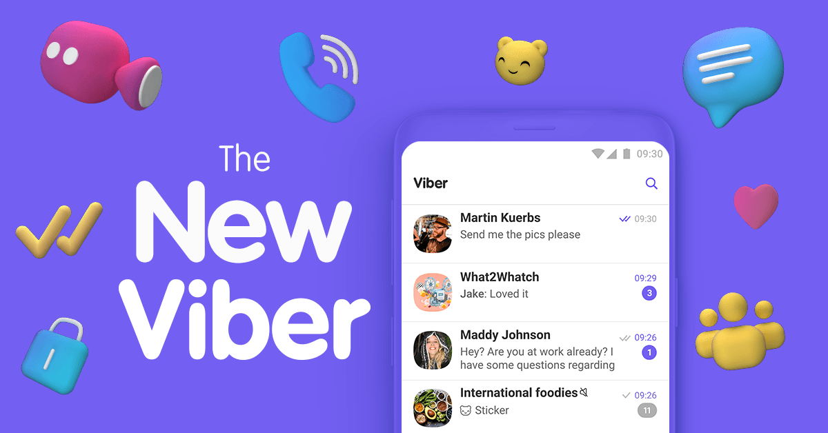 Viber-მა სამომხმარებლო ინტერფეისი განაახლა