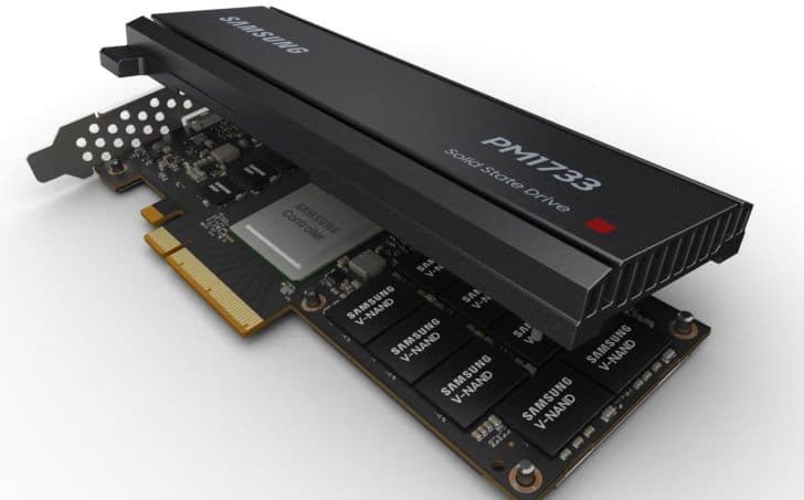 Samsung PM1733 —  8 გბ/წმ სიჩქარის SSD