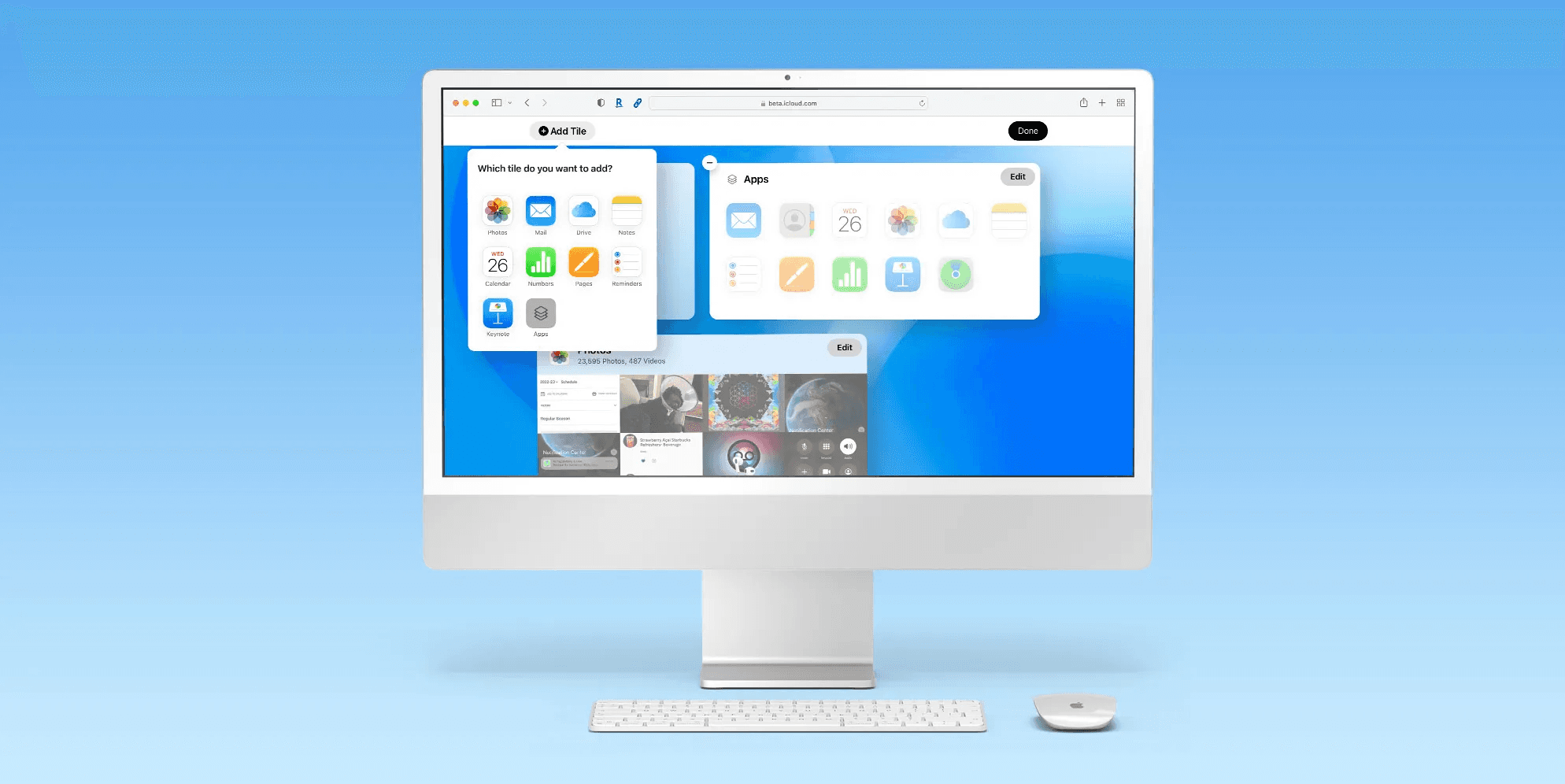 Apple-ის iCloud.com-ის ინტერფეისი განახლდა