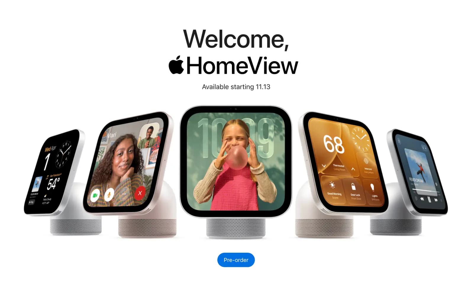 Apple-მა ახალი ჭკვიანი დისპლეი HomeView წარადგინა: წინასწარი შეკვეთა დღეიდანვეა შესაძლებელი 299 დოლარად