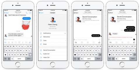 Facebook Messenger-ში end-to-end დაშიფრვა იქნება