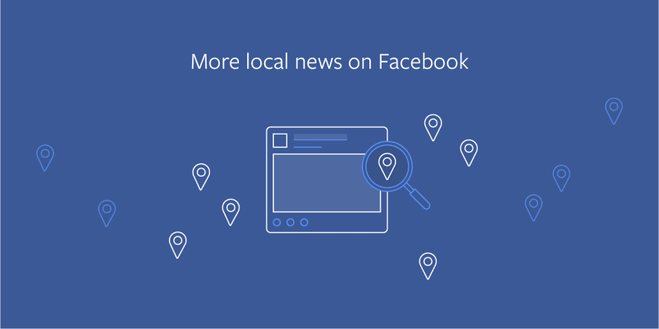 ახალი ამბების განყოფილება Facebook-ზე