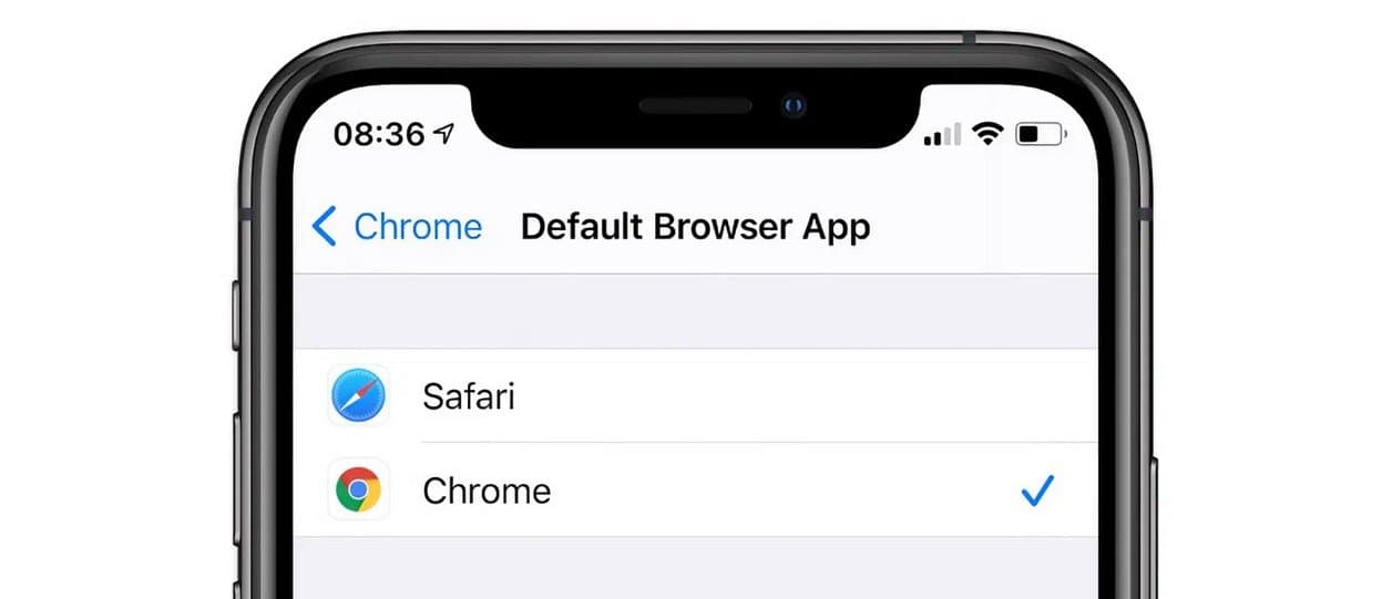 iOS 14-ში Chrome-ის ნაგულისხმევ ბრაუზერად დაყენებაა გახდა შესაძლებელი