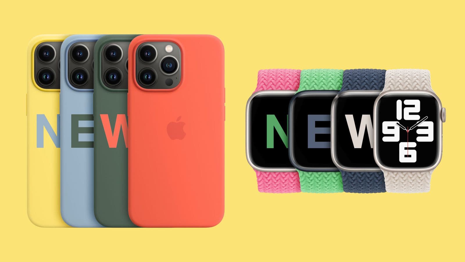 Apple-მა გამოუშვა iPhone-ი კორპუსის ახალ ფერებში და Apple Watch-ის სამაჯურები