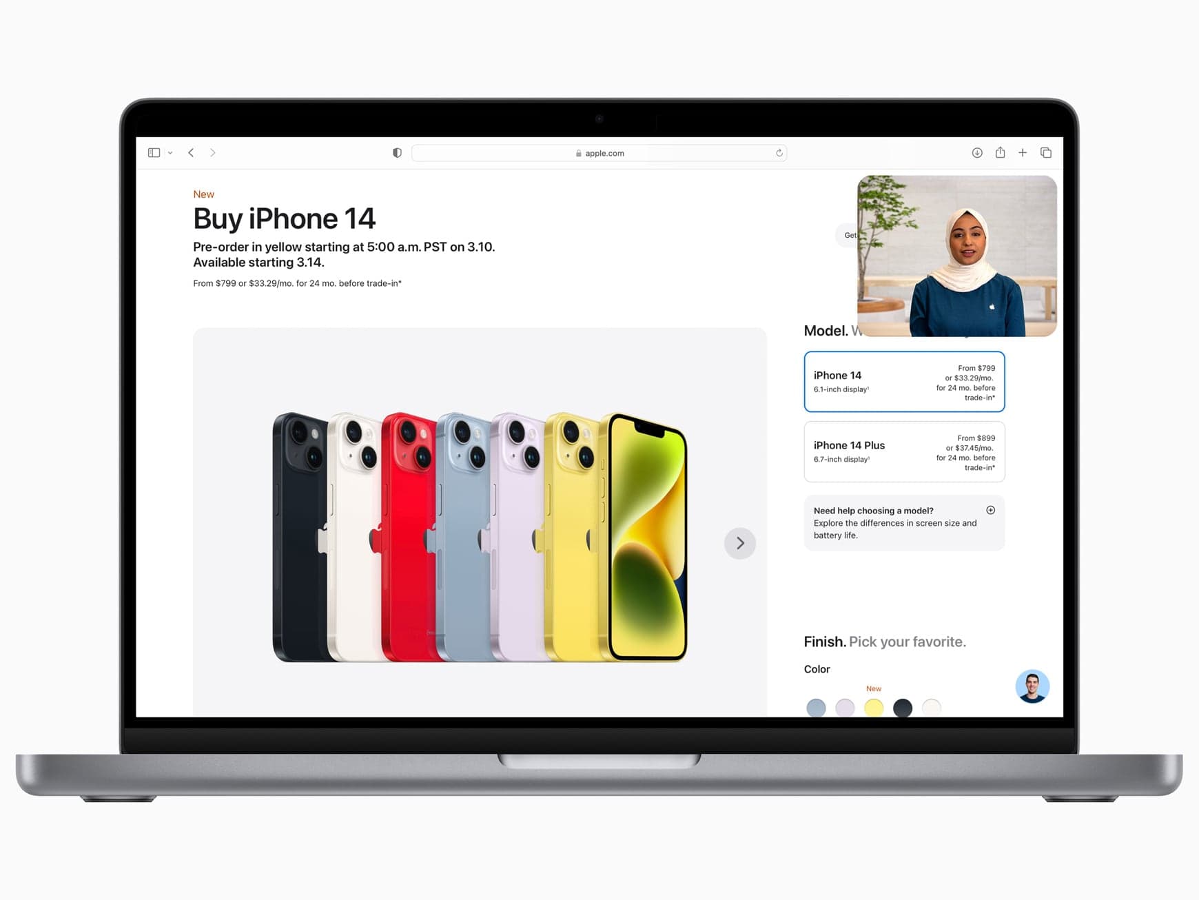 Apple ახლა საშუალებას გაძლევთ დაუკავშირდეთ ვიდეო კონსულტანტს iPhone-ის ყიდვისას