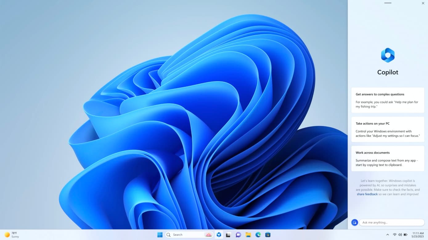 Microsoft შექმნის ChatGPT-ზე დაფუძნებულ Chatbot-ს პირდაპირ Windows 11-ში