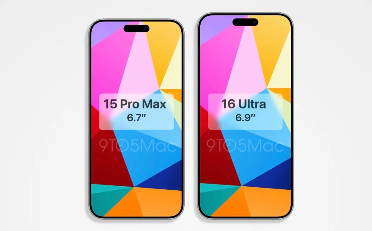გამოჩნდა iPhone 16 Pro Max-ის პირველი რენდერები უფრო დიდი ეკრანით