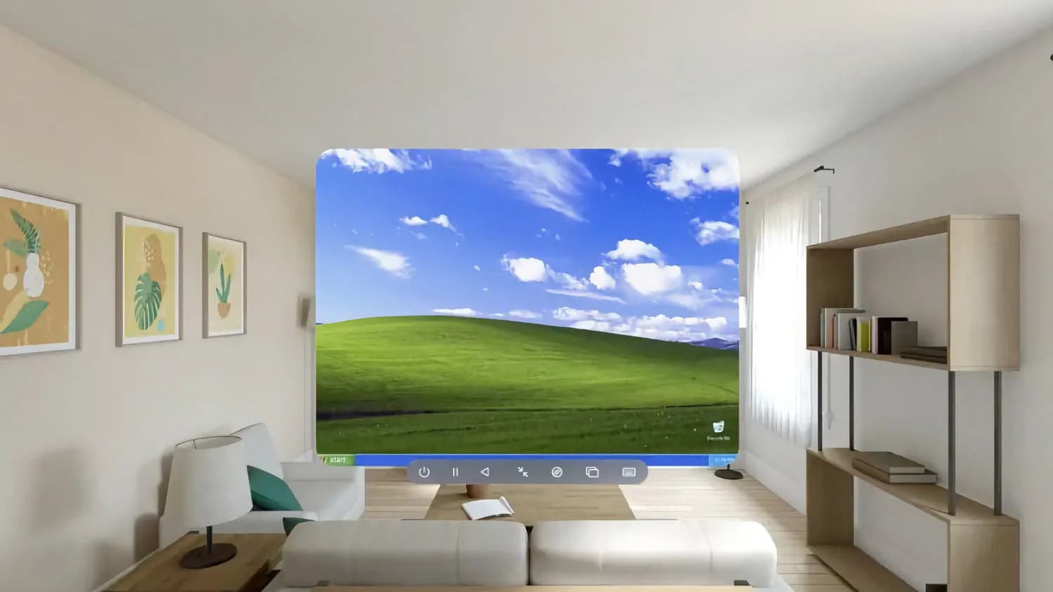 დეველოპერებმა შეძლეს Windows XP ემულატორის გაშვება visionOS-ში