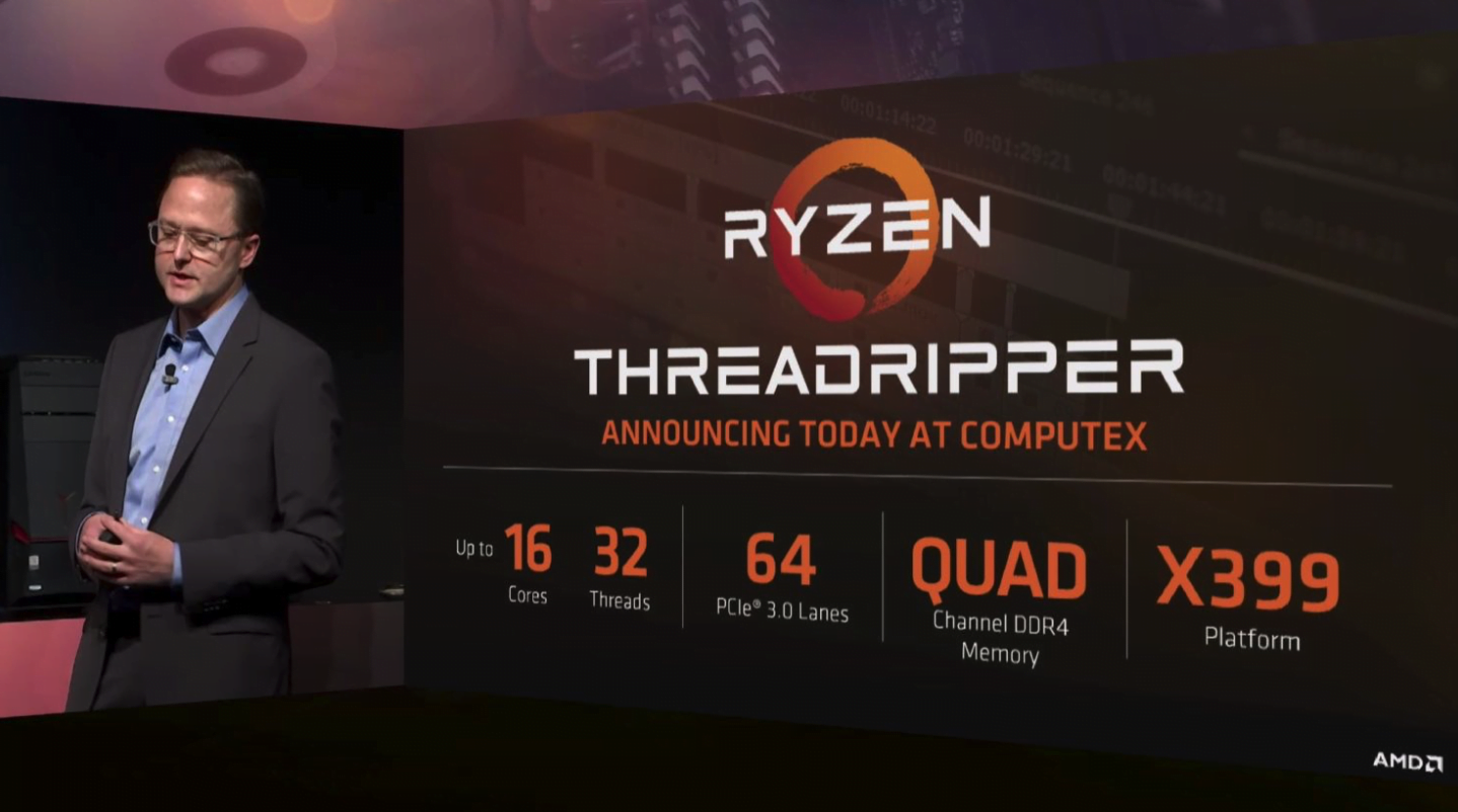 AMD Ryzen Threadripper: 16 ბირთვიანი პროცესორი 64 ხაზით