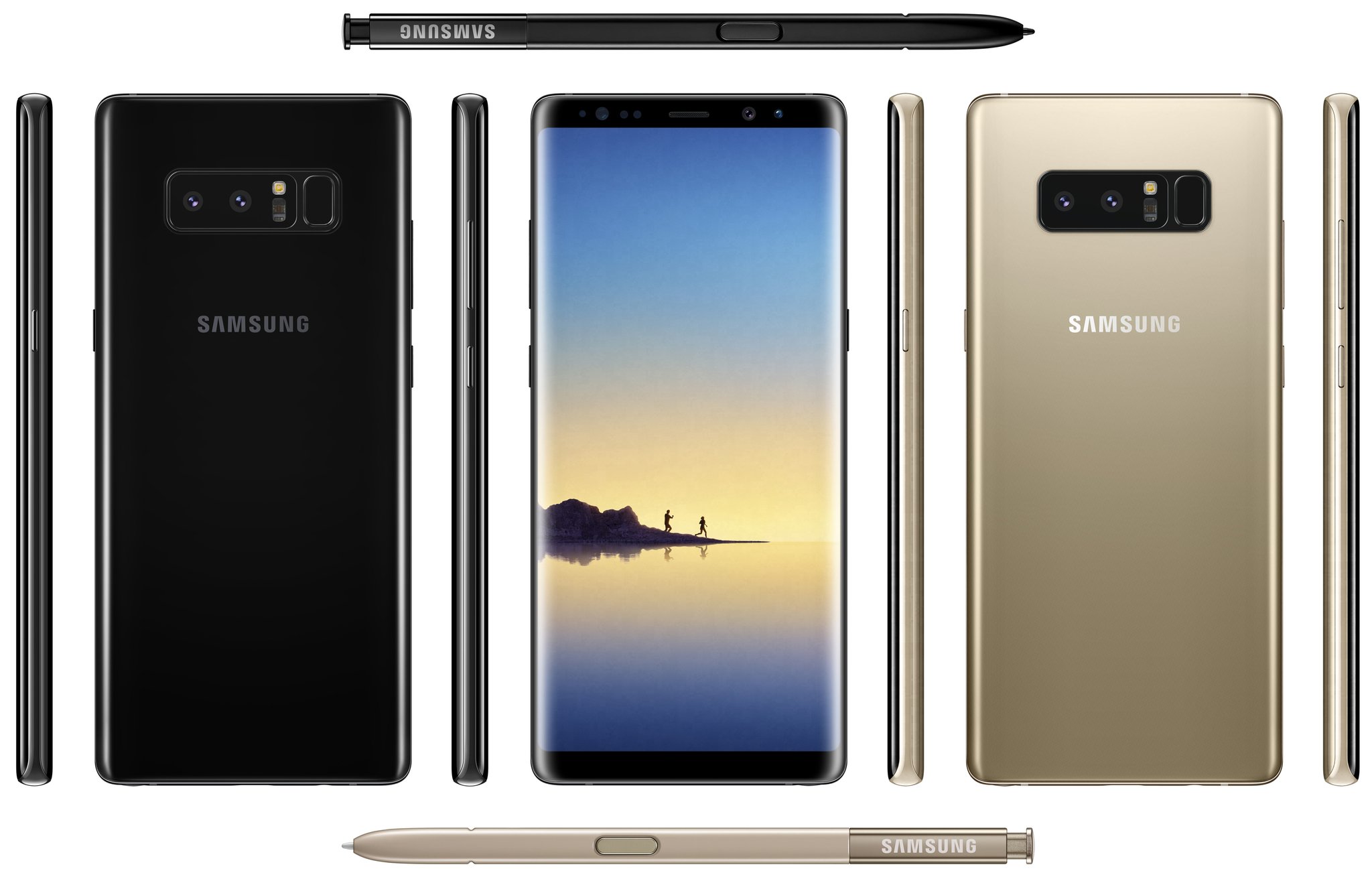 ევან ბლასმა Samsung Galaxy Note 8 Midnight Black აჩვენა