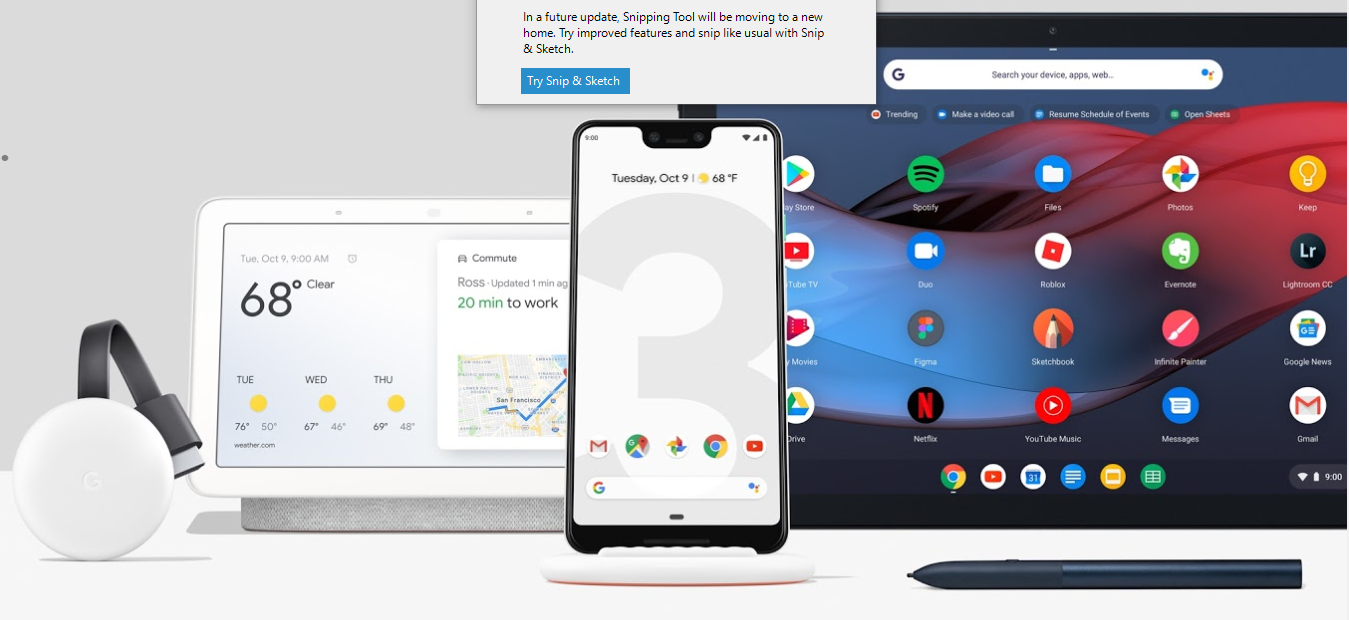 Google-მა Pixel 3/XL, Home HUB და Slate წარმოადგინა