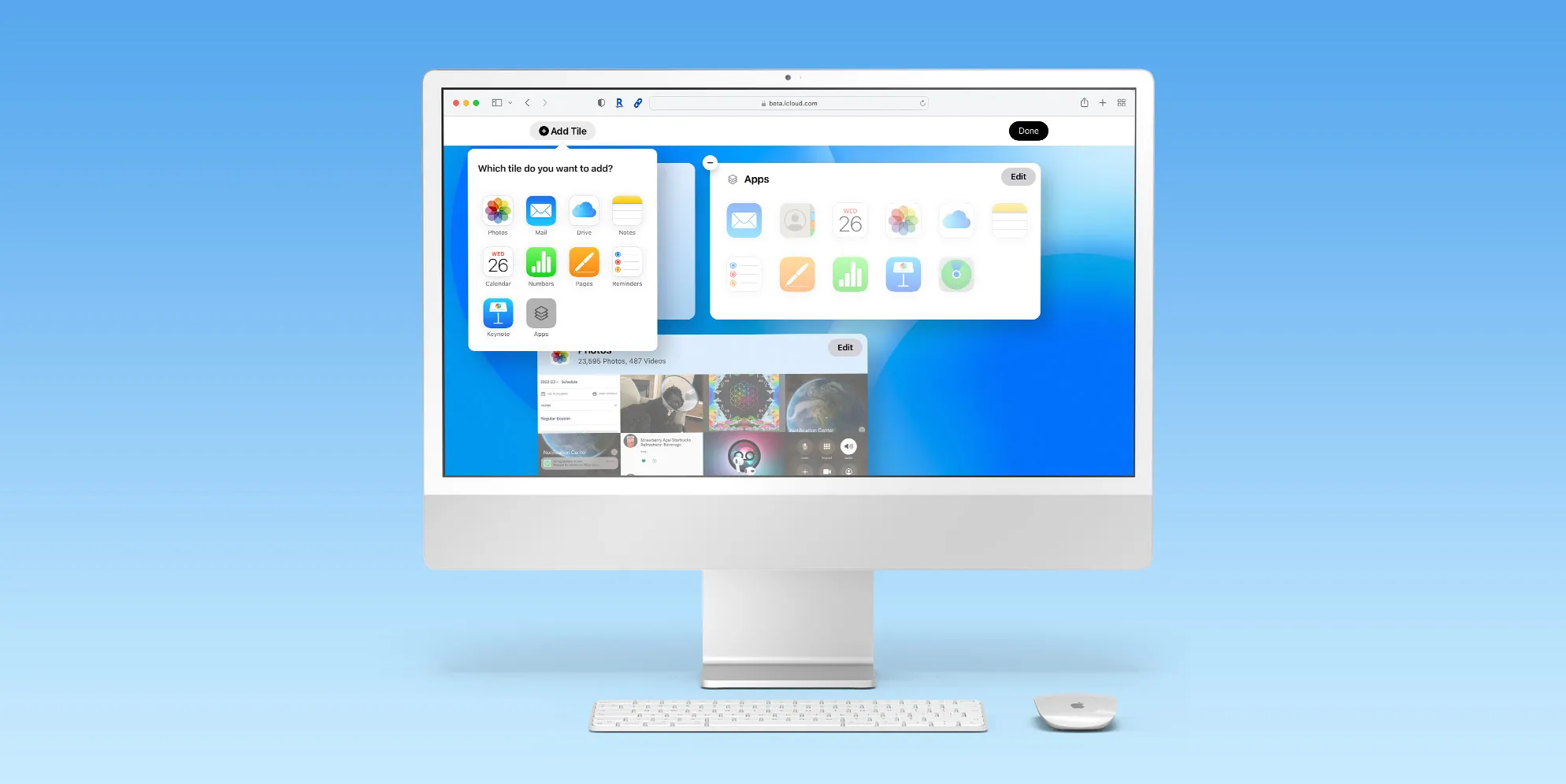 Apple-ის iCloud.com-ის ინტერფეისი განახლდა