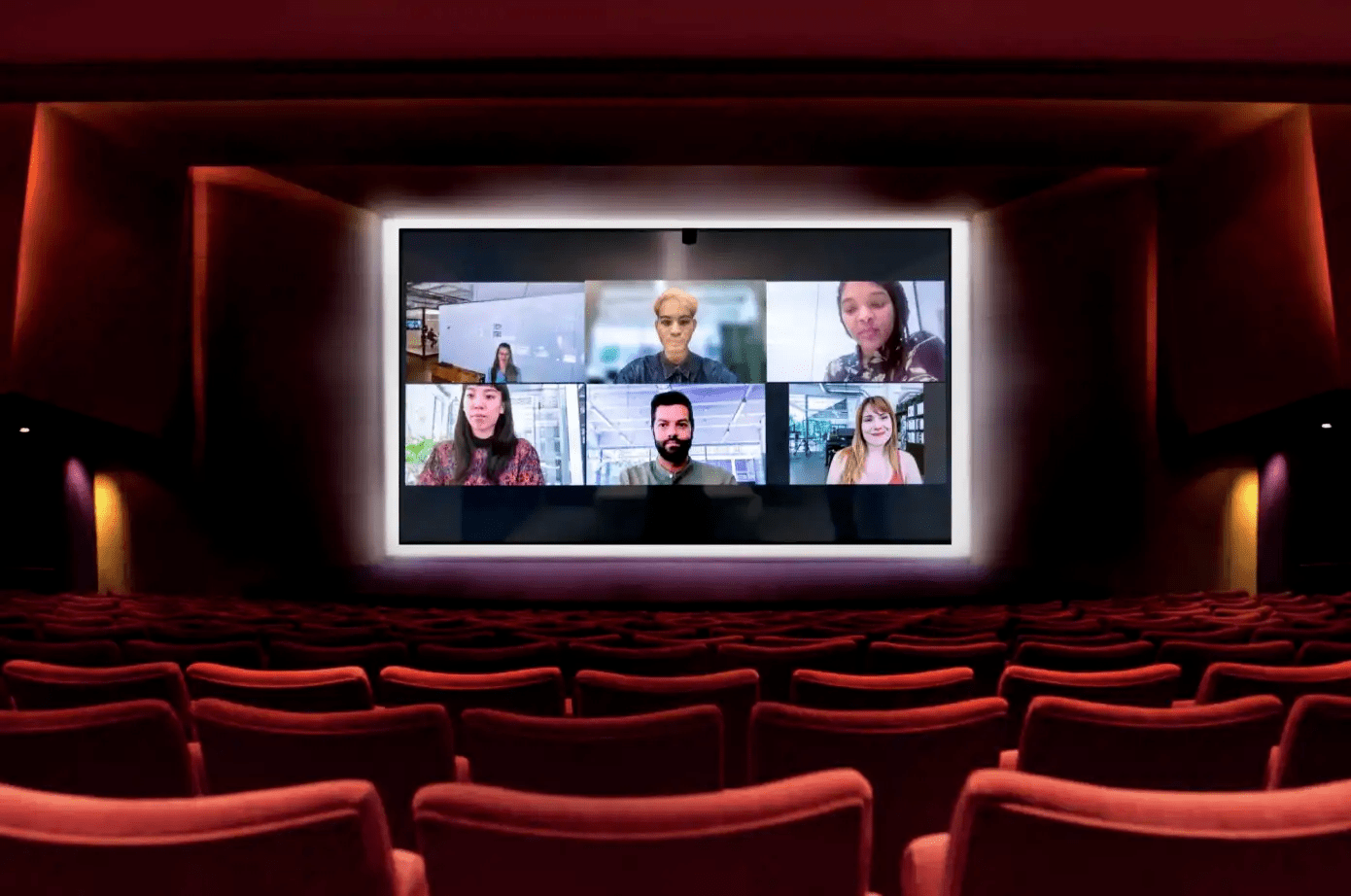 AMC კინოთეატრებს ვიდეო კონფერენციების ჩასატარებელ Zoom Rooms-ად აქცევს