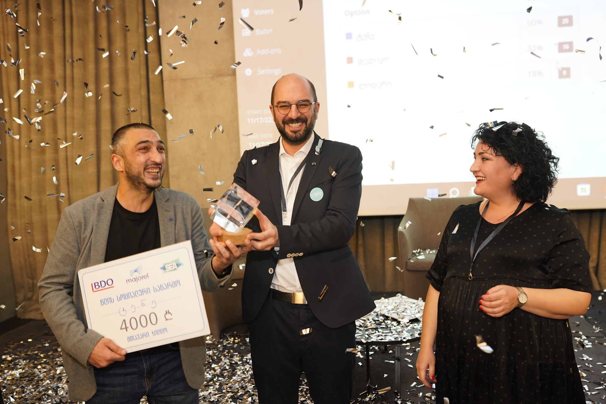 ეკომეგობრული საწარმო”ტენე” წლის სოციალური საწარმო 2022 -ის გამარჯვებული გახდა