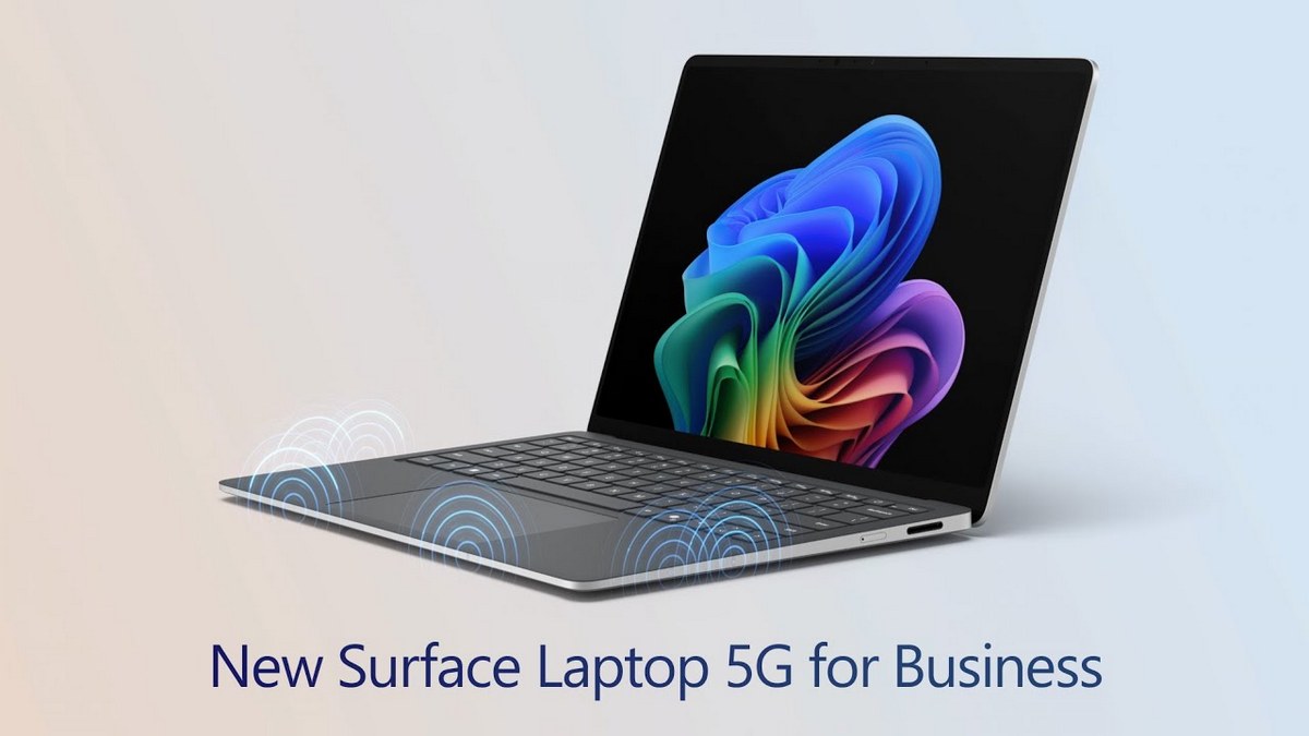 Microsoft-მა წარმოადგინა Surface Laptop 5G ნოუთბუქი Core Ultra მეორე თაობის პროცესორითა და 5G-მოდემით, NanoSIM-ისა და eSIM-ის მხარდაჭერით
