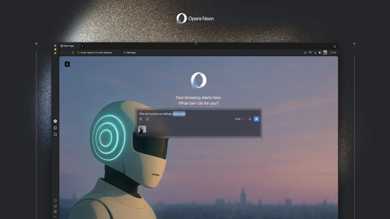 Opera-მ გამოუშვა AI-ბრაუზერი Neon თვეში 20-დოლარიანი გამოწერით